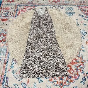 Cheetah print dress size large